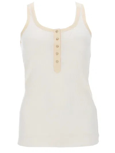 Isabel Marant Tank Top "helma" In White