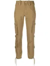 Isabel Marant Elodie Cargo Trousers In Brown