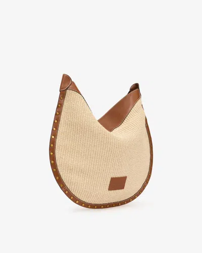 Isabel Marant Tasche Oskan Hobo Soft In Natural And Cognac