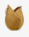 Isabel Marant Tasche Oskan Hobo Soft In Taupe