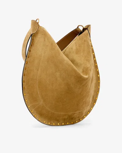 Isabel Marant Tasche Oskan Hobo Soft In Taupe