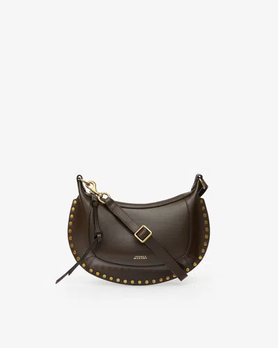 Isabel Marant Tasche Oskan Moon In Dunkelbraun