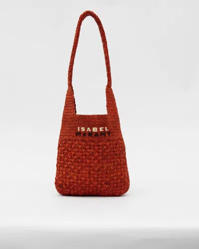Isabel Marant Praia Small Bag In Orange