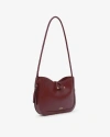 Isabel Marant Tascheuette-schultertasche Vigo Aus Leder In Burgundy