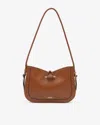Isabel Marant Tascheuette-schultertasche Vigo Aus Leder In Cognac