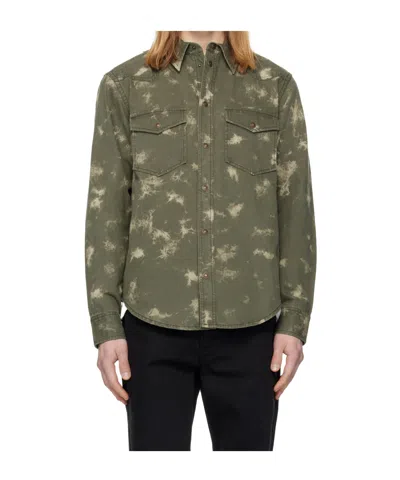 Isabel Marant Tasco Long-sleeved Shirt In Green