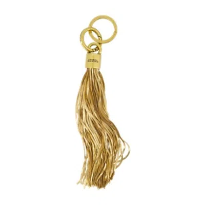 Isabel Marant Tassel Chain Gz Keychain In Gold