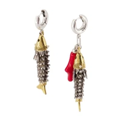 Isabel Marant Tassel Earrings In Gold