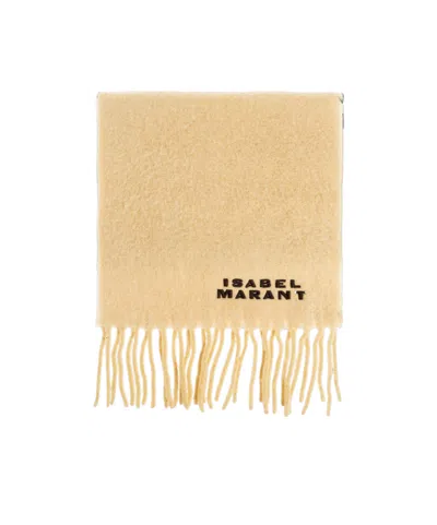 Isabel Marant Tassel Scarf In Neutral