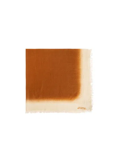 Isabel Marant Tasseled Scarf In Brown