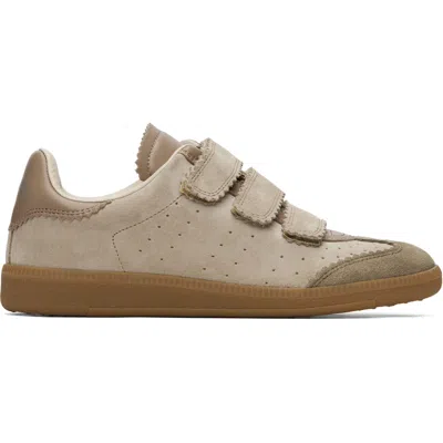 Isabel Marant Taupe Beth Sneakers In Brown