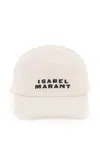Isabel Marant Tyron Logo-embroidered Cotton Baseball Cap In Beige
