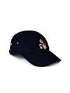 Isabel Marant Cappello Da Baseball Tedji In Cotone Blu Notte Uomo