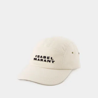 ISABEL MARANT TEDJI CAP - ISABEL MARANT - COTTON - WHITE
