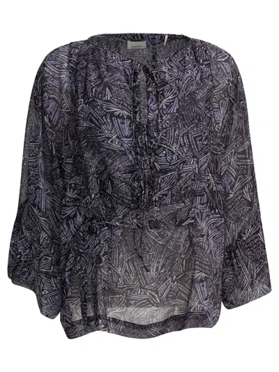 Isabel Marant Tekia Shirts Multicolor In Blue