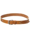 Isabel Marant Telly Leather Belt In Brown