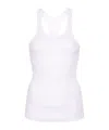 Isabel Marant Tenesy Racerback Cotton Top In White