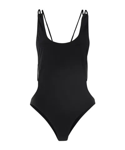 Isabel Marant Tenisia One-piece Swimsuit In Black