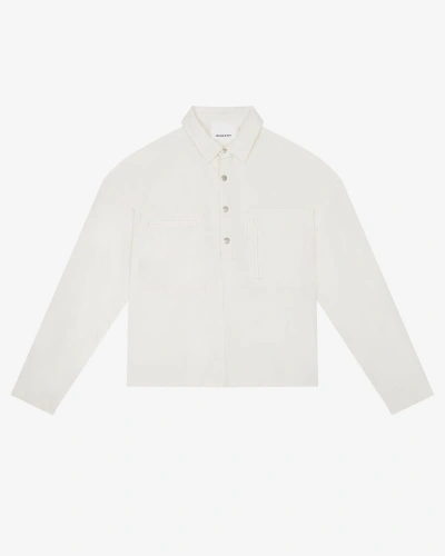 Isabel Marant Terry Shirt In Ecru