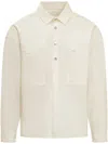 Isabel Marant Off White Relaxed Solid Shirt In White