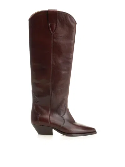Isabel Marant Texan Boot In Brown