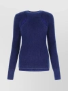 ISABEL MARANT TEXTURED MOHAIR RIBBED CREW-NECK SWEATER