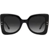 Isabel Marant The New 52mm Gradient Square Sunglasses In Black