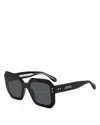 Isabel Marant The New Geometrical Sunglasses, 53mm In Black/gray