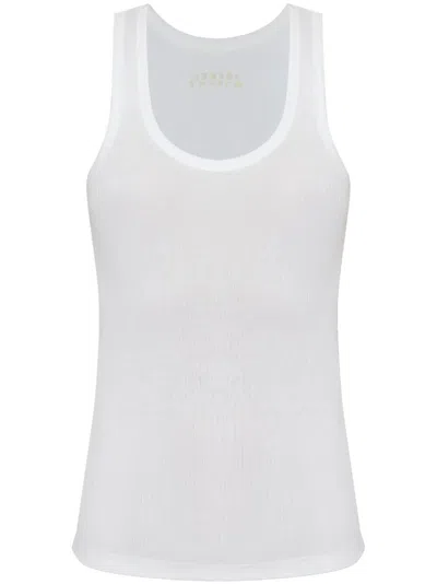 Isabel Marant Thea Cotton Tank Top In White