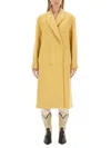 Isabel Marant Mustard Wool Blend Theodore Coat