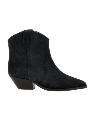 ISABEL MARANT THICK-HEELED BOOTS