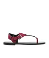 Isabel Marant Thong Flat Sandals In Multicolor