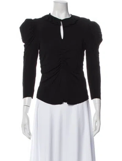 Pre-owned Isabel Marant Three-quarter Sleeve Blouse In Gray