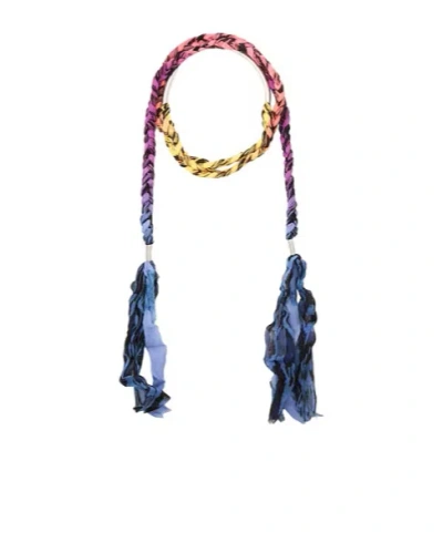 Isabel Marant Tie Necklace In Multi