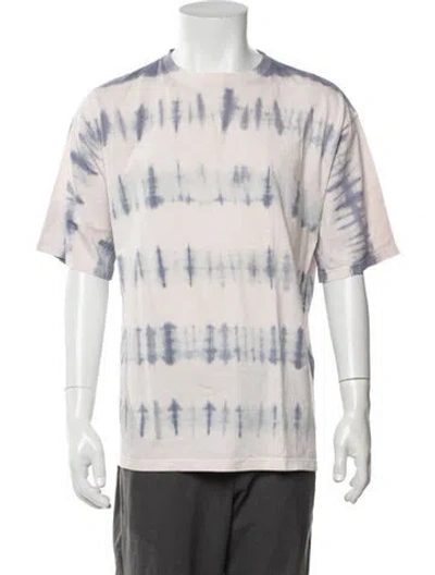 Pre-owned Isabel Marant Tie-dye Print Crew Neck T-shirt In Pink