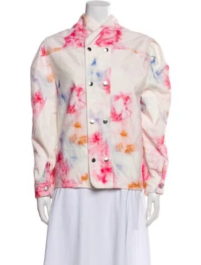 Pre-owned Isabel Marant Tie-dye Print Jacket In Multi