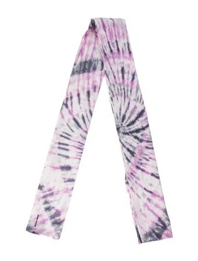 Pre-owned Isabel Marant Tie-dye Print Scarf In Multi