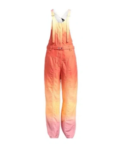 ISABEL MARANT TIE-DYED DUNGAREES
