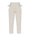 Isabel Marant Jeans With Belt Loops In White