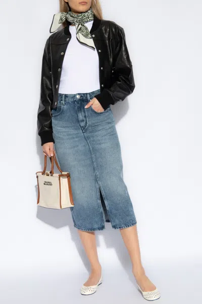 Isabel Marant ‘tilauria' Denim Skirt In Blue