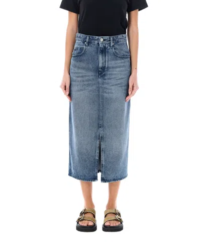 ISABEL MARANT TILAURIA MIDI SKIRT