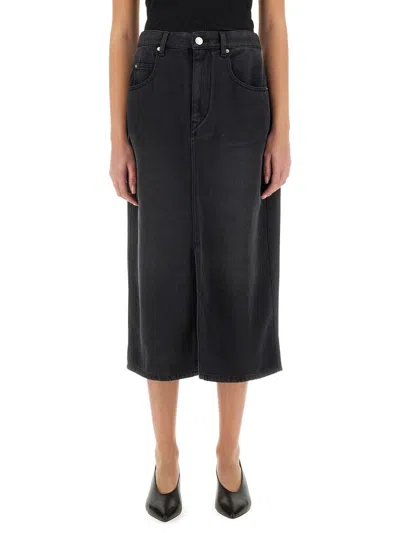 Isabel Marant "tilauria" Skirt In Black