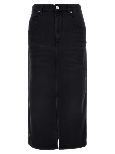 Isabel Marant Tilauria Skirt In Black