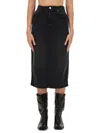 Isabel Marant Tilauria Skirt In Black