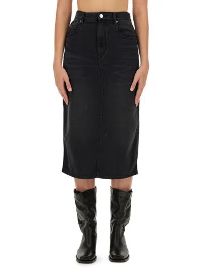 Isabel Marant Tilauria Skirt In Black