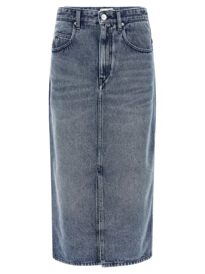 Isabel Marant Tilauria Skirts Blue