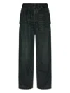 Isabel Marant Timeo Elasticated Trousers In Green