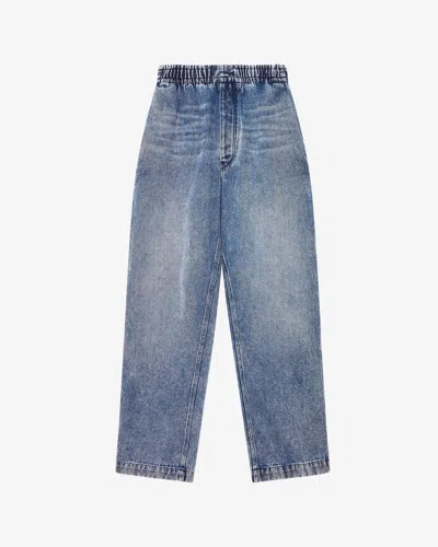 Isabel Marant Timeo Pants In Light Blue