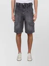 Isabel Marant Timy Bermuda Shorts Multiple Pockets