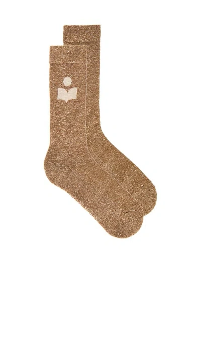 Isabel Marant Tinisy Sock In Brown